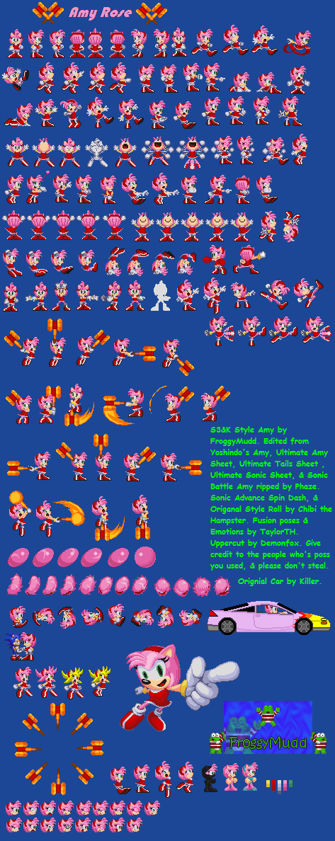 Sonic tails sprite